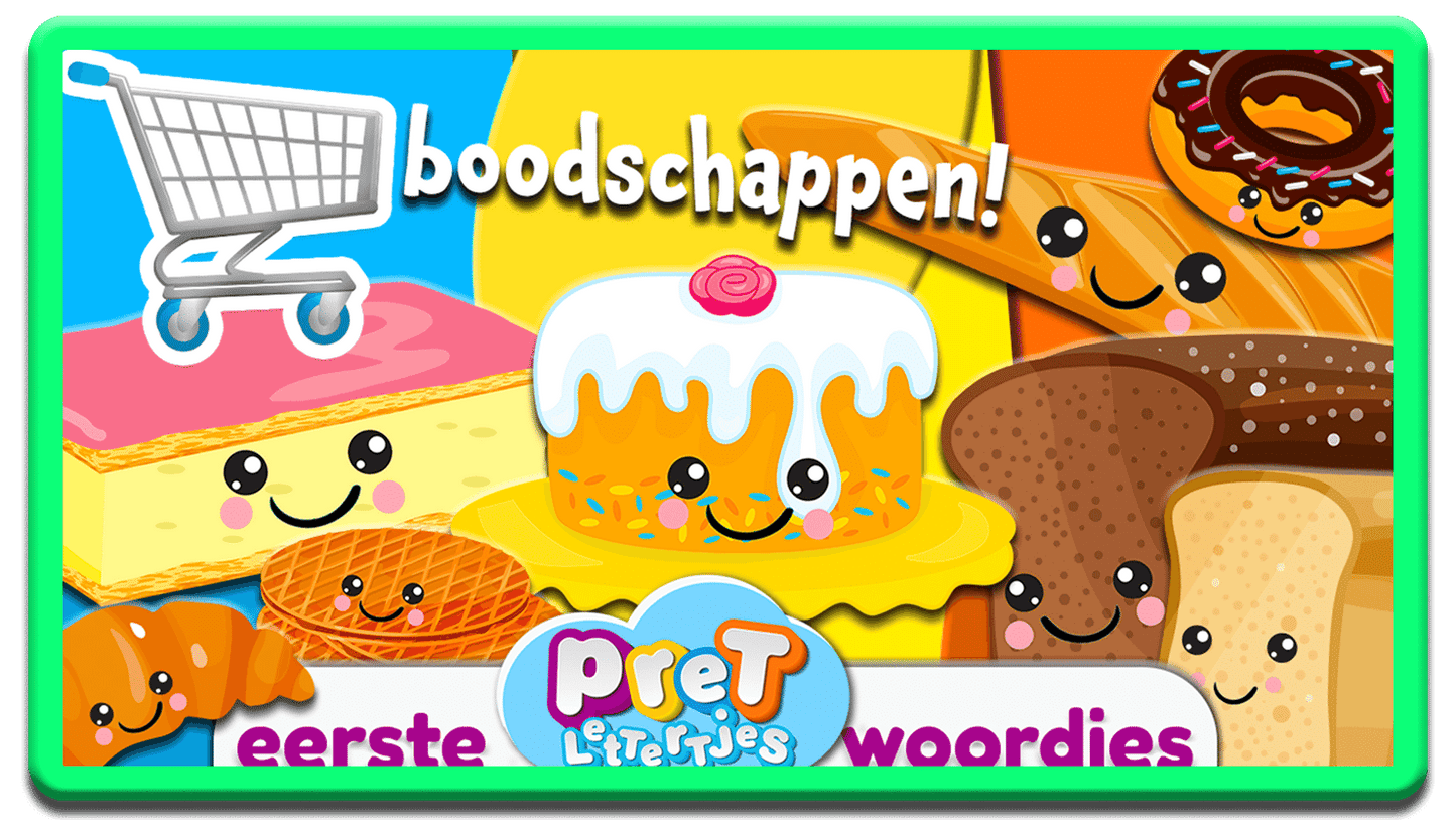 Bonuspret Woordkaarten - Pretlettertjes Bakkerij - Printable-Pretlettertjes Shop