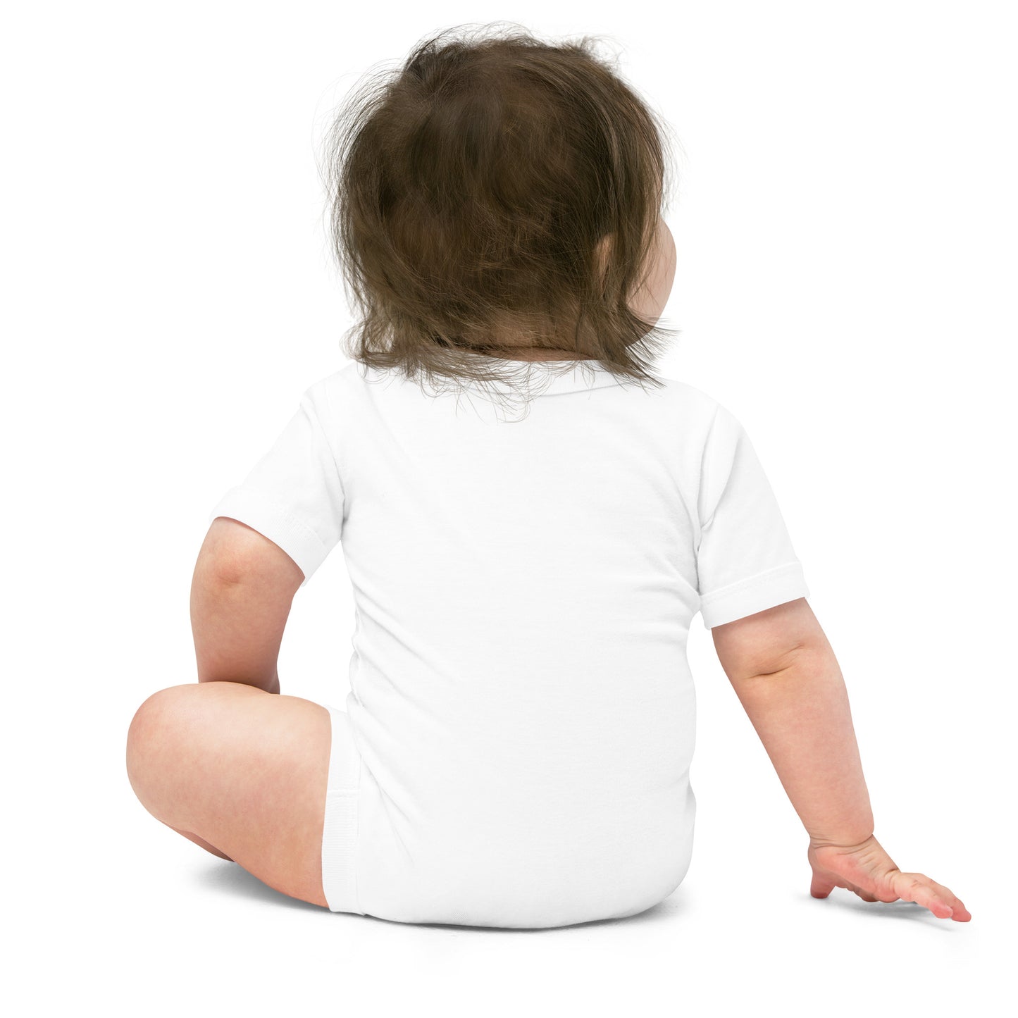 Baby romper met korte mouw - dierenpret - wit-Pretlettertjes Shop
