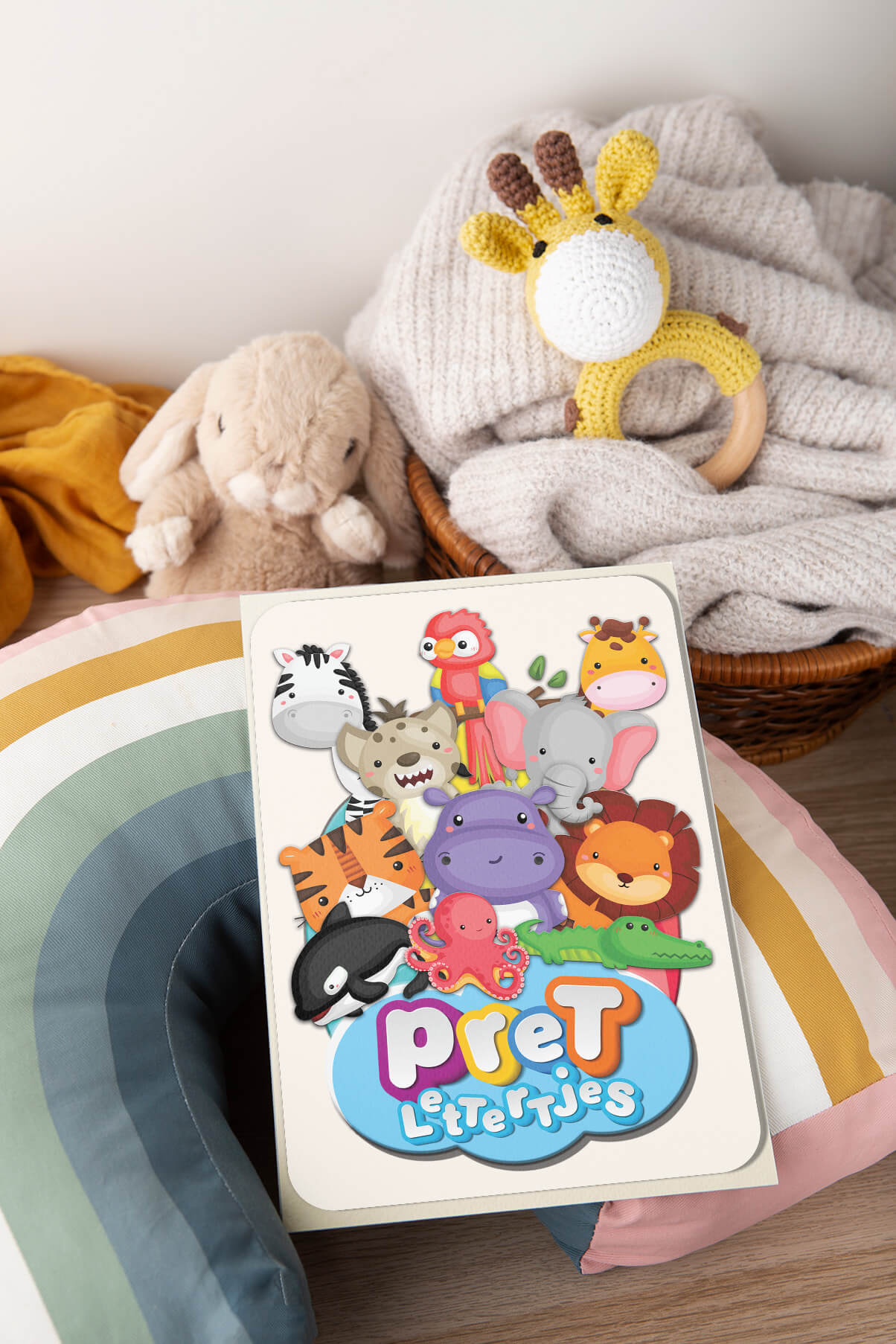 Pretlettertjes Verjaardagskaartje Ontvangen - Brievenbus Post-Pretlettertjes Shop